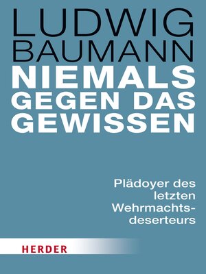 cover image of Niemals gegen das Gewissen